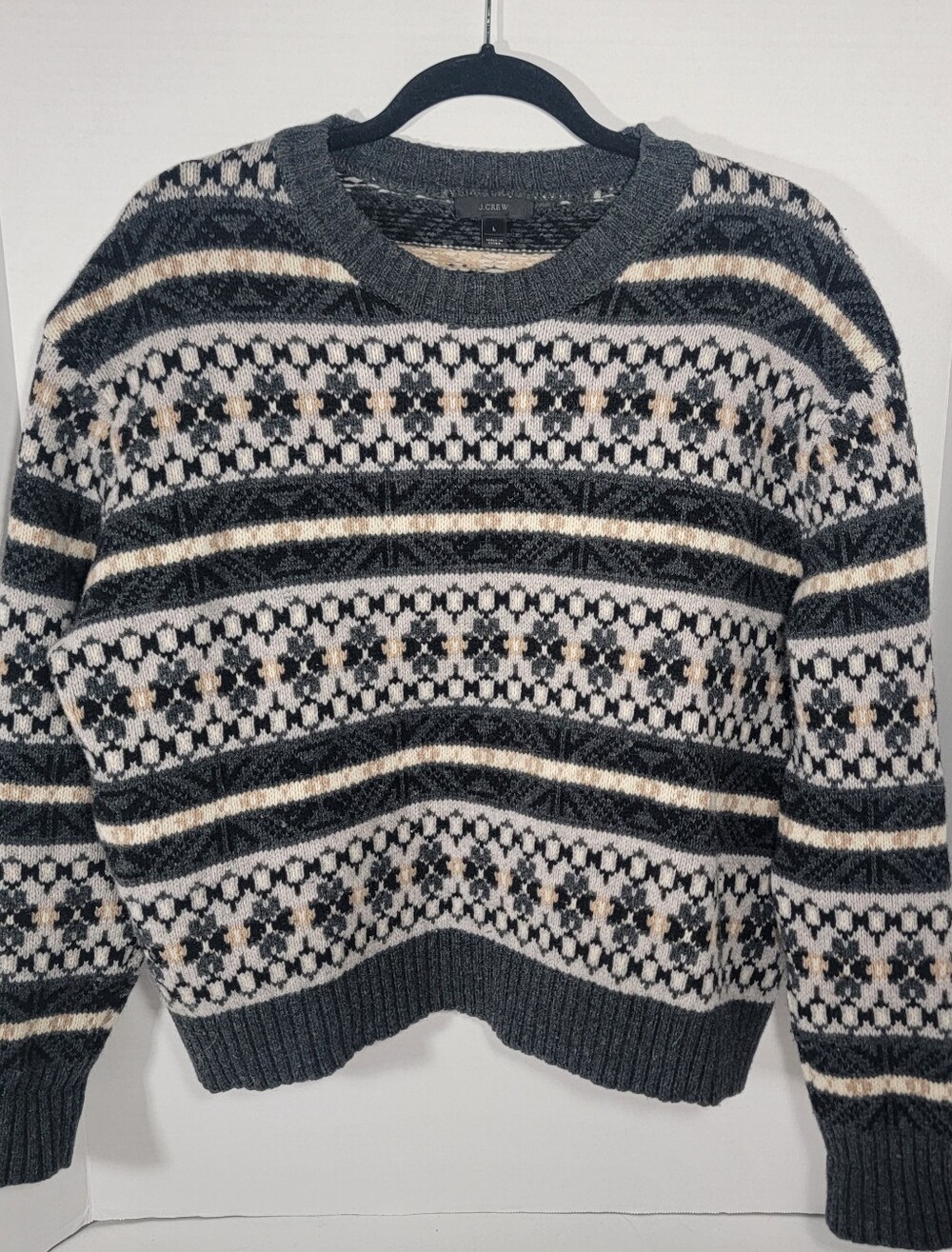 J. Crew Women's Sweater 100% Lambswool - Picture 4 of 7